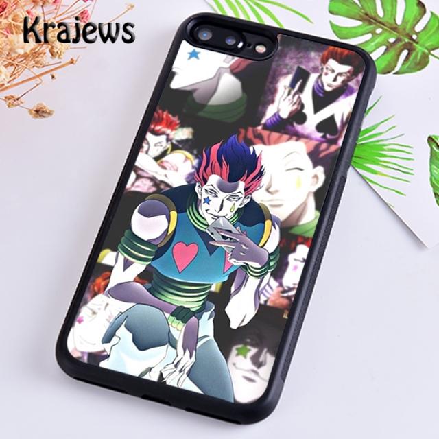 Чехол для телефона Krajews Anime Hunter X Hunter Hisoka для iPhone 14 5 6s 7 8 plus X XR XS 11 12 13 pro max Samsung S21 S22 ultra