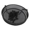 Bird Feeder Large Capacity Powder Coated Fine Metal Mesh Bird Feeder Hanging Tray for Garden Yard