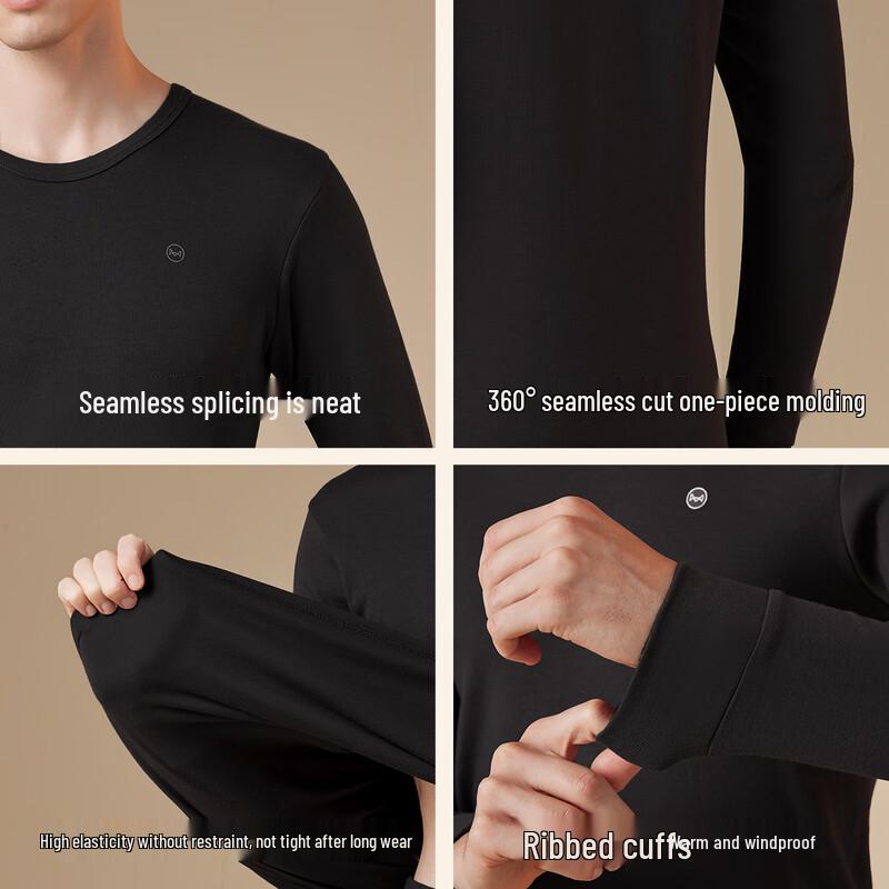 MIIOW 100% Хлопок Большой Размер Антибактериальное Термобелье