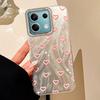 Cute Pink Love Heart Phone Case for Xiaomi Redmi A3 A3X A4 14C Note 10 12 11 Pro Poco X5 X7 Pro X5 X7 Pro Shell Silicone Cover