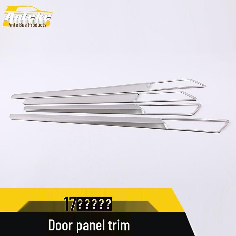 17 Kodiak Door Trim: Anti-Scratch Bright Strip & Bumper Edge Sticker