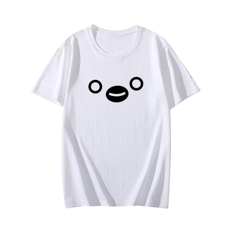 New Cute Emoji Printed Tshirt Fashionable Simple Soft And Comfortable Pure Cotton Tshirt Suitable For Both Unisex And Unisex