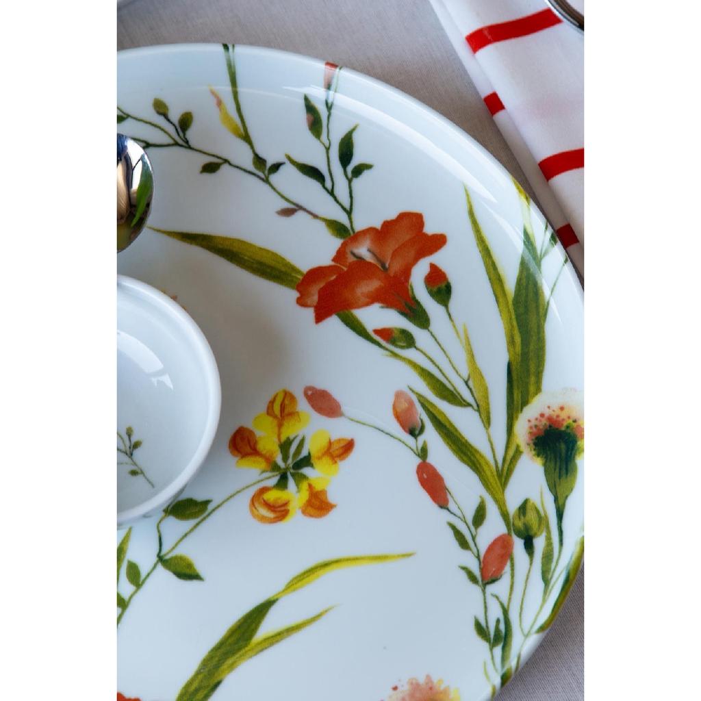 Moderna 14 Piece Breakfast Set For 6 People Fiore