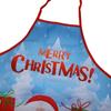 1 шт. фартук Санта-Клауса, рождественская елка, украшение для ужина, для мужчин и женщин, милый домашний кухонный фартук для приготовления пищи, выпечки, маслянистый фартук
