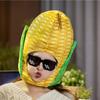Corn Headgear Dress Up Role Play Headdress Funny Cosplay Comfortable Costume Hat