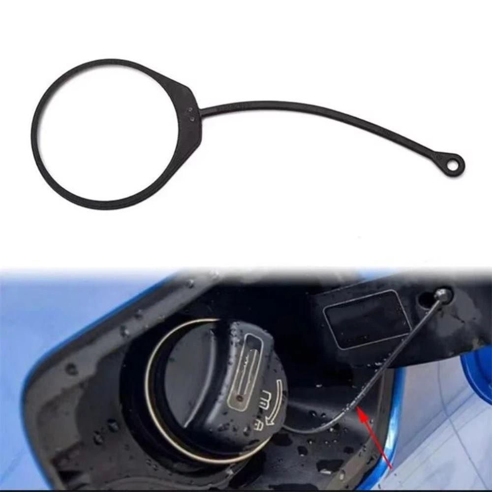 Anti-Lost Design Car fuel tank cap rope Black Fuel tank cap wire connecting rope Automobile Use