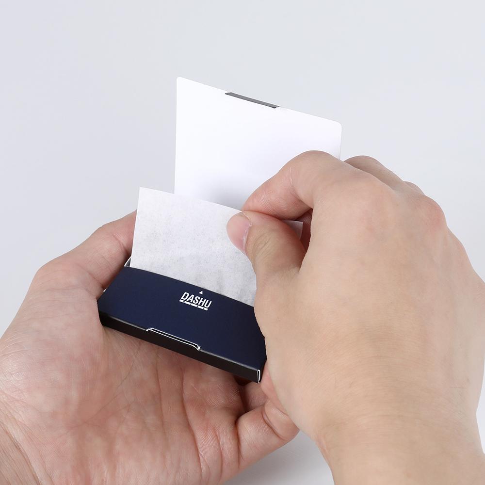 DASHU Mens Oil Cut Paper Oil Blotting Paper 80pcs - oil control paper, Korean