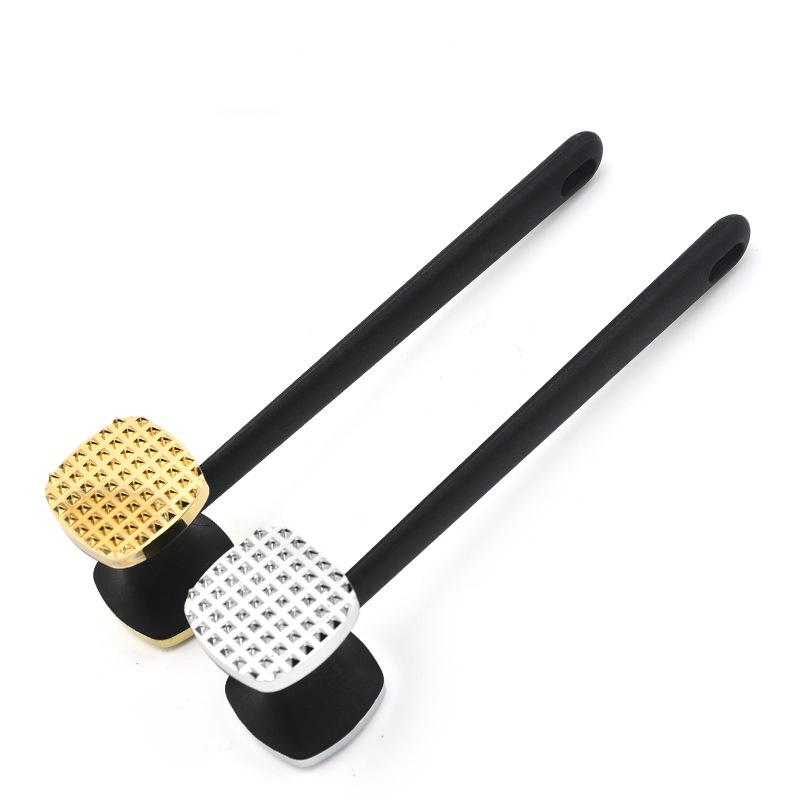 Молоток для мяса из цинкового сплава Молоток для мяса Молоток для отбивной стейка Молоток для мяса Размягчитель мяса Молоток для мяса Кухонный инструмент