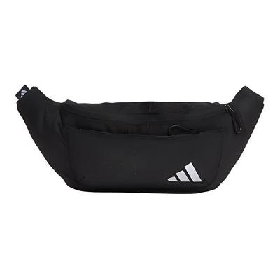 Тканевая поясная сумка обычная унисекс черная Adidas JN9633