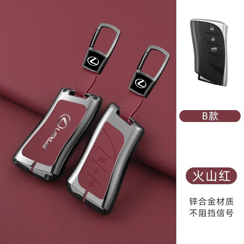 PPFX2 Leather Car Key Case Cover For Lexus IS ES CT200H NX LX 250 300 350 450H 300H ES300h ES200 UX250h LS350 LS500h ES350 Accessories