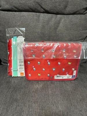 Hobonichi Techo Hello kitty Stappo Stand Pouch red w Pen Case Comodo