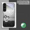 Теплый и романтичный дизайн любви Подходит для Samsung Galaxy S26 Ultra S20 FE S21 S22+ S23 Plus S24 S25 Edge магнитное стекло Чехол для телефона
