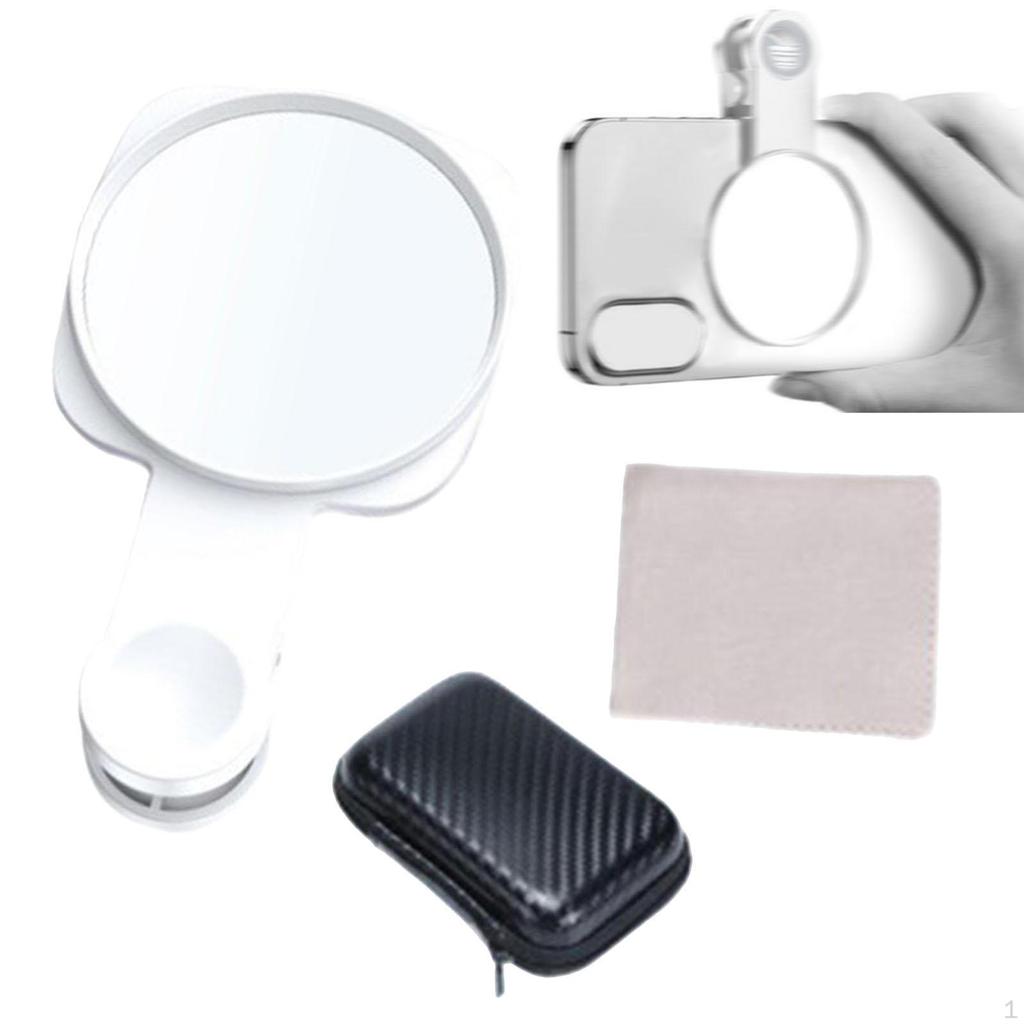 Набор зажимов для зеркала для смартфона для селфи, инструмент для телефона, легкий, удобный для переноски фотографий