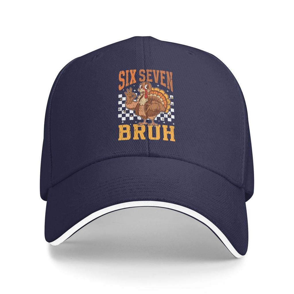 Baseball Caps Bruh 67 Six Seven 6-7 Funny Brainrot Meme Fans Gifts Graphic Unisex Casual Summer Caps