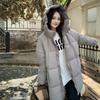 New Cloud Puff Hooded Turtle Back Cotton Clothing Women's Medium and Long Thickened Casual Winter Loose Bread Clothing