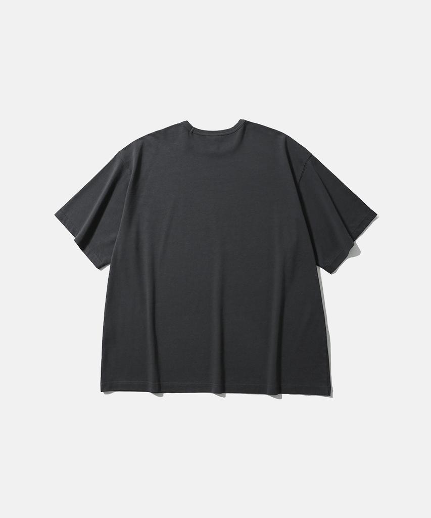 MOIF [Ss26] Акростих Футболка с коротким рукавом H/S / Угольный
