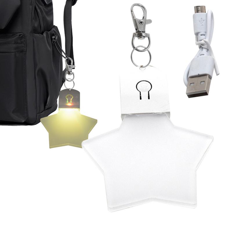 1 шт. кошелек сердце светодиодная лампа лампа для сумочки кошелек в форме сердца свет для женщин Bah шарм для кошелька перезаряжаемый