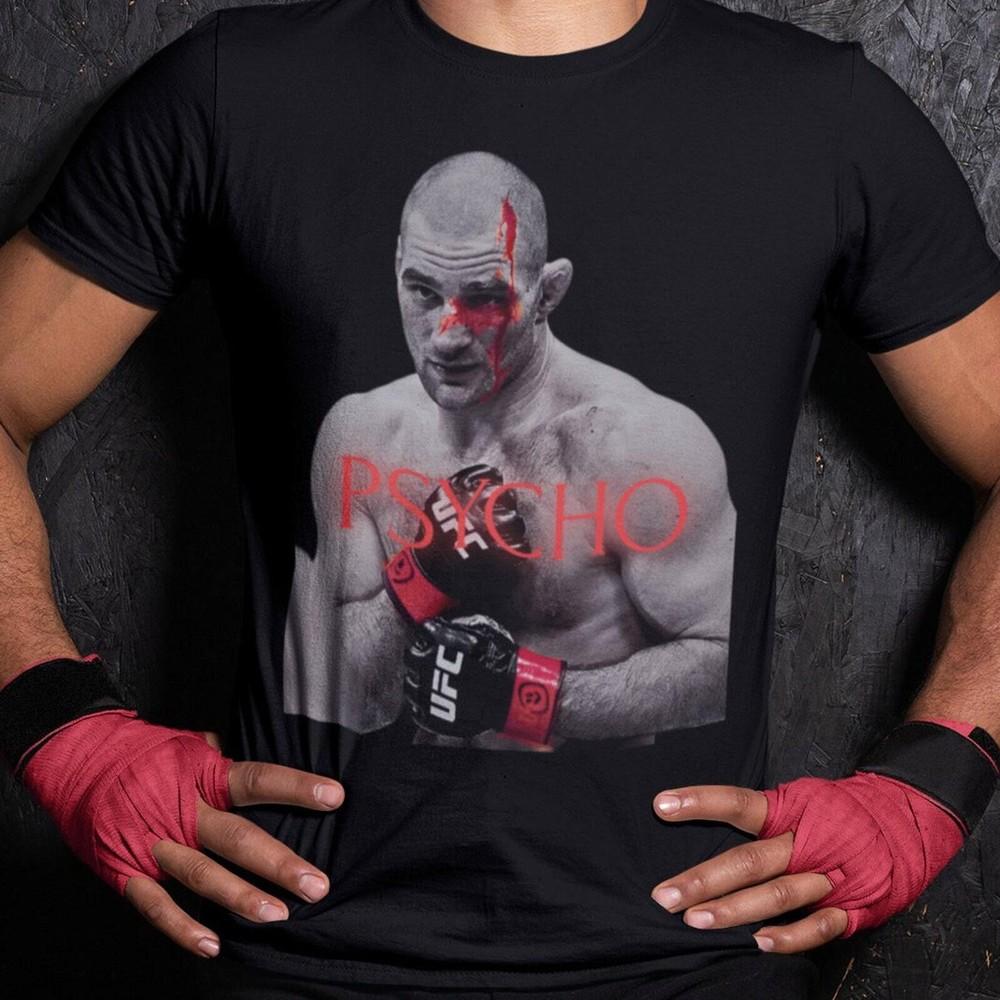 Шон «Американский психопат» Стрикланд Винтажная футболка бойца UFC Шон Стрик Унисекс футболка