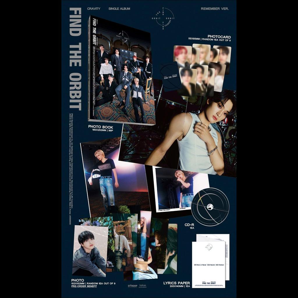 CRAVITY [НАЙДИ ОРБИТУ] Одиночный альбом_версия REMEMBER