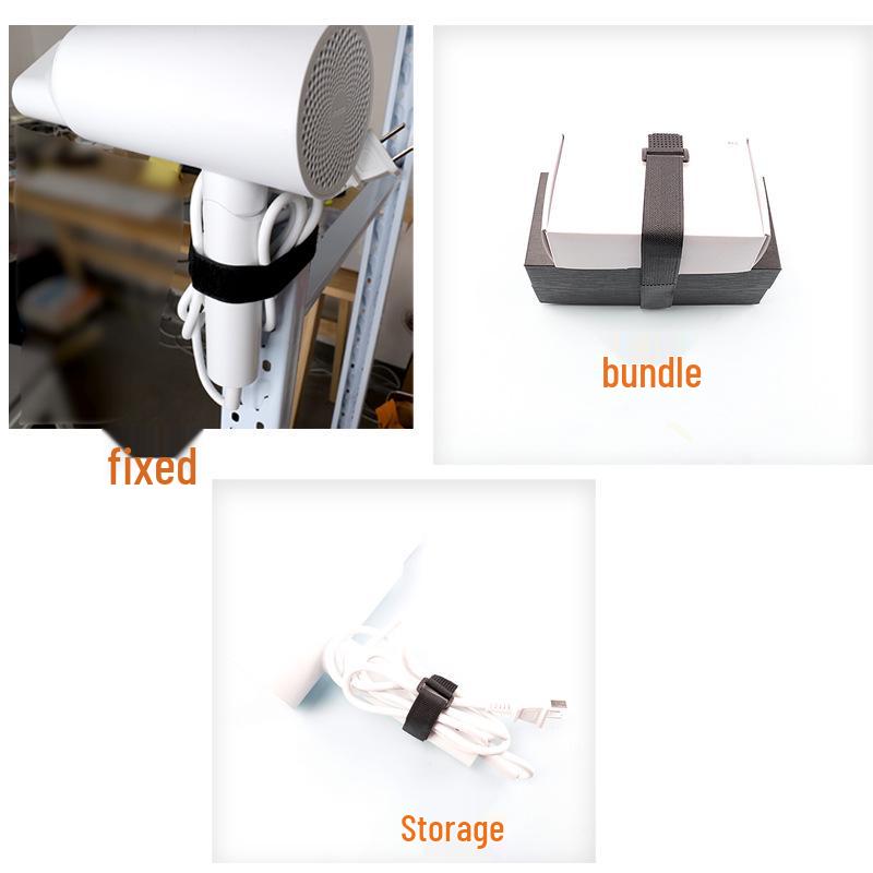 Органайзеры для кабельных стяжек на липучке для шнуров, ремней и пряжек