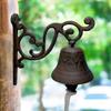 Metal Retro Outdoor Bell Rustic Wall Mounted Bell Welcome Decor Vintage Doorbell  Yard Decor