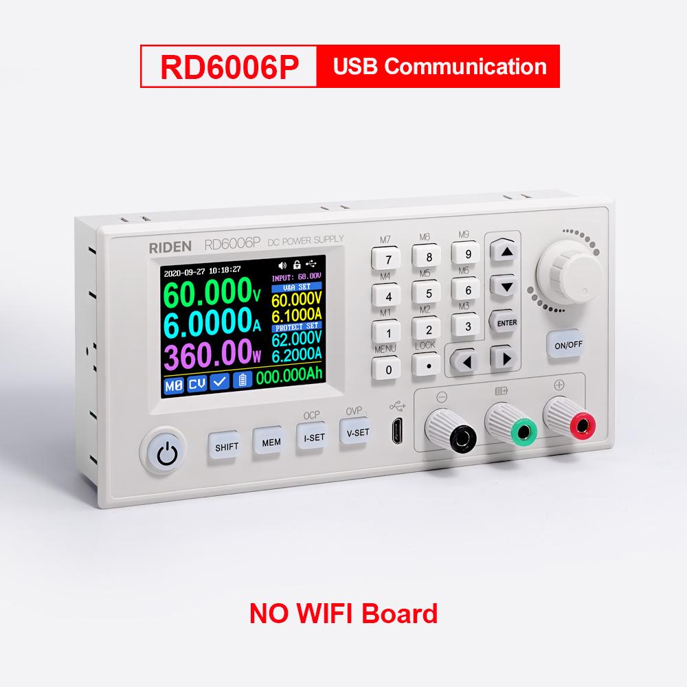 RD6006P RD6012-W ЧПУ Вольтметр 60В С WiFi Программируемый Линейный Блок Питания Экспериментальный Ремонт Понижающий-повышающий Измеритель Мощности