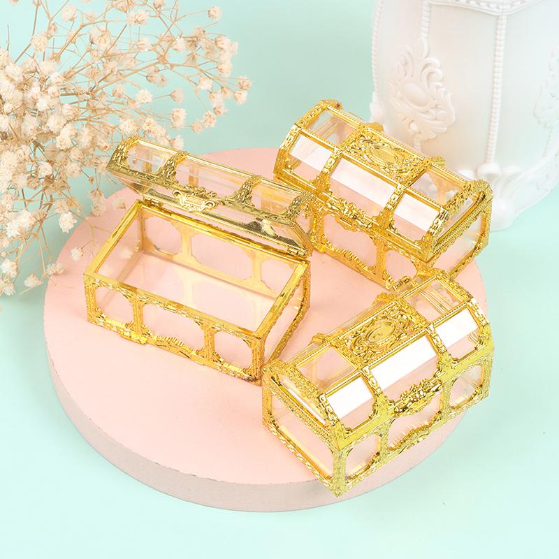 1:12 Dollhouse Miniature Storage Box Treasure Chest Simulation Furniture Model