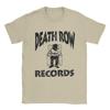 Футболка Death Row Records для мужчин Модная футболка 100% хлопок Круглый вырез Короткий рукав Новое поступление Одежда