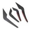 Front Bumper Lip Splitter Fin Decorative Bumper Spoiler Canards Body Kit for 2 Series M2 F87 2016-2021