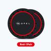 bnteg6 For Opel Car Coaster Water Cup Bottle Holder Anti-slip Pad Mat Auto Decoration Insignia Corsa Grandland Antara Zafira Mokka