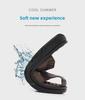 Men's Genuine Leather Summer Sandals – Breathable, Casual, Soft Beach Shoes for Outdoor Wear