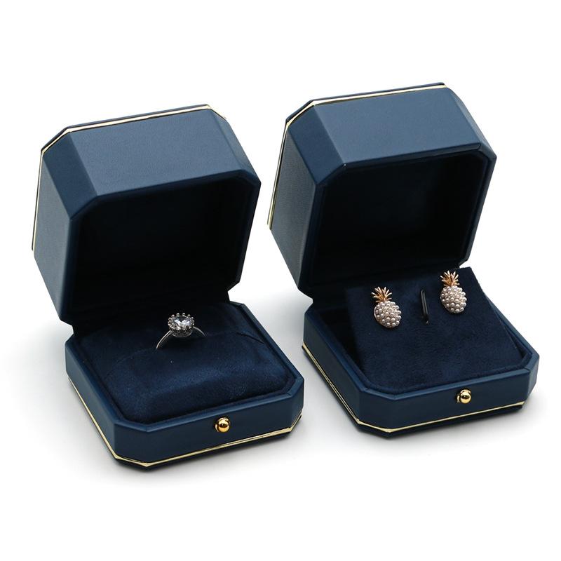 Custom Jewelry Packaging Box Jewellery Packing Case for Ring Earring Pendant Necklace