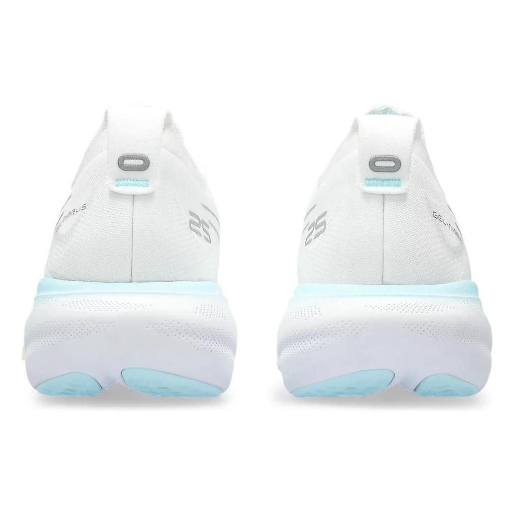 Новые женские кроссовки Asics Gel Nimbus 25 Белый Чистое серебро Желтый 1012B356-105