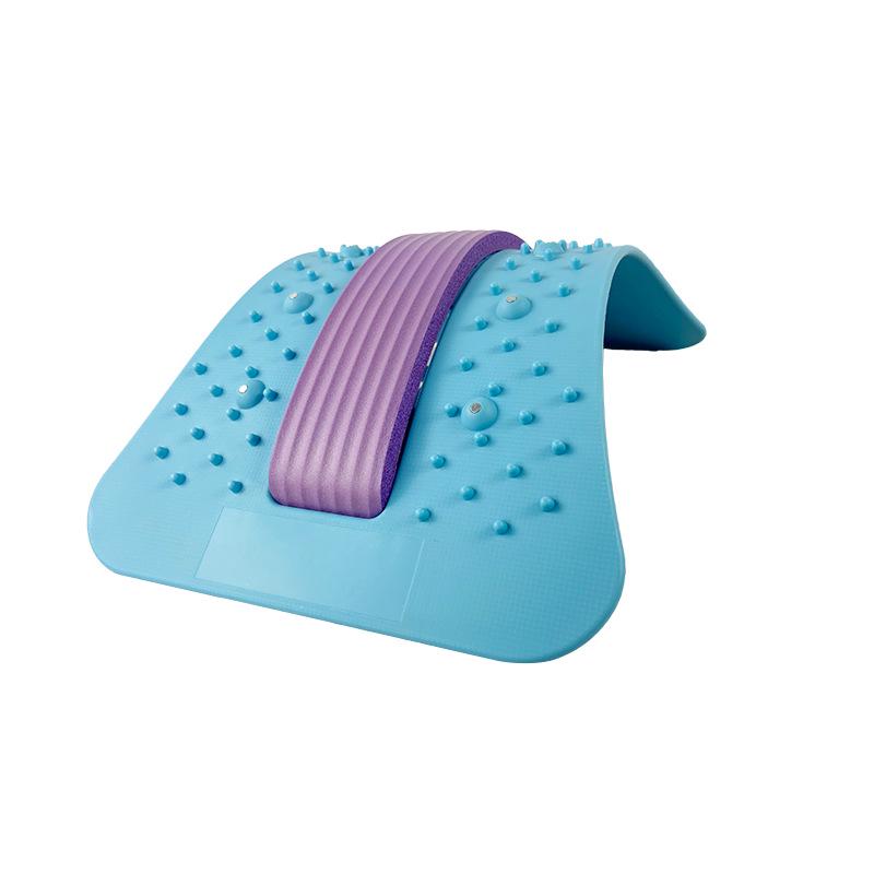 6th Gen Adjustable Lumbar Traction Massager & Back Stretcher