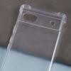 For Google Pixel 6a Clear Case Reinforced Four Corner Phone TPU Cover
