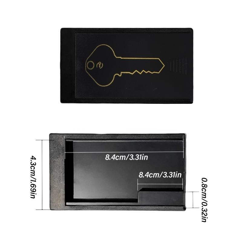 Магнитный тайник для хранения наличных и ценностей Портативный контейнер для украшений с секретным отделением Тайник для денег