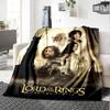 1pc The Lord of the Rings The Two Towers Flannel Blanket Soft Warm Throw for Home, Office, Travel, All-Season Cozy Bedding GiftL1172