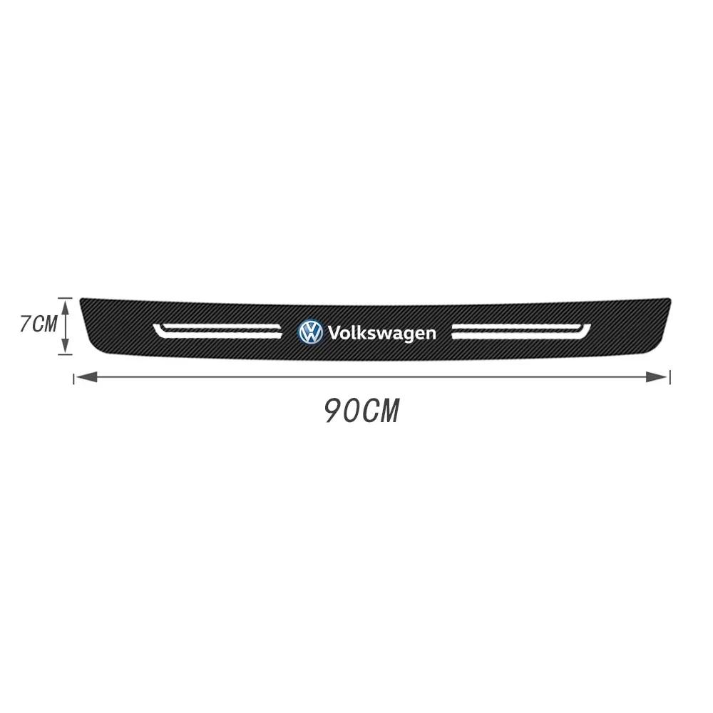 VW GTI GOLF 2026 Hot For VW VOLKSWAGEN Car Door Sill Protector Trunk Bumper Threshold Sticker for Volkswagen Passat Tiguan Golf