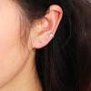 Fashion Jewelry Ear Cuff Silver Color Cartilage Stud Star Ear Clips Korean Style Women Earrings