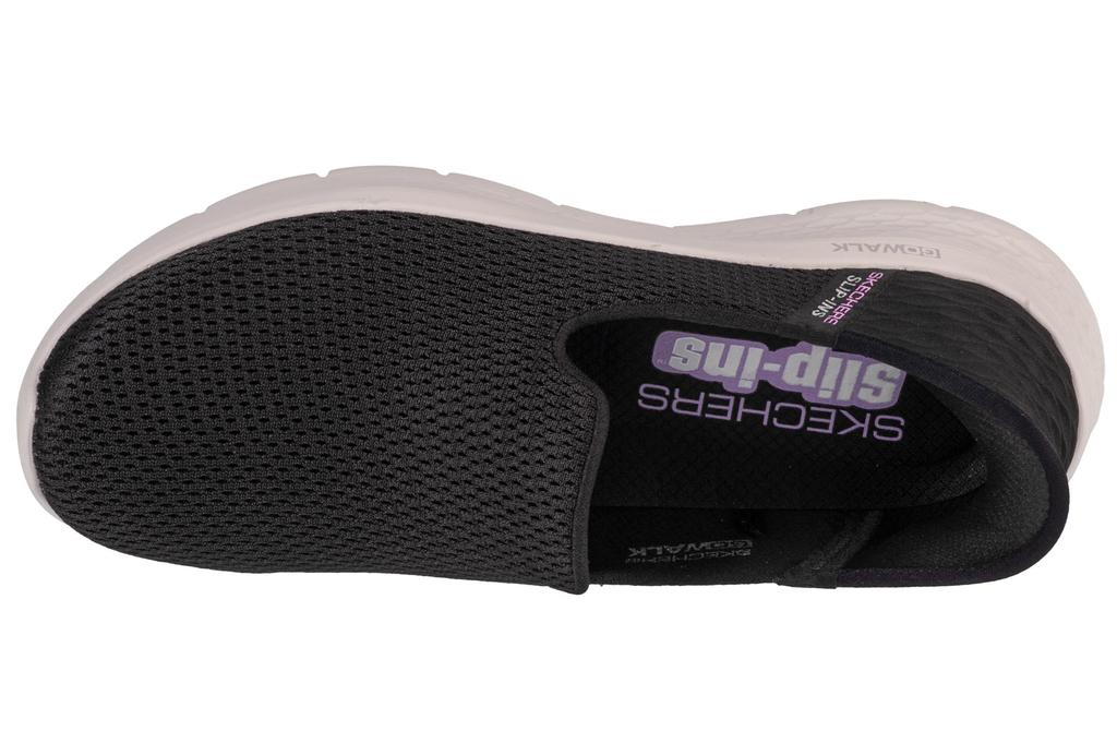 Skechers Slip-Ins: GO WALK Flex - Relish, Womens Black Sneakers