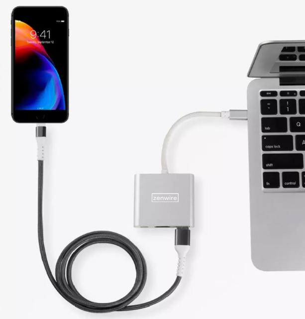 Zenwire Byl-2008N Usb-C Hdmi 3-In-1 Adapter