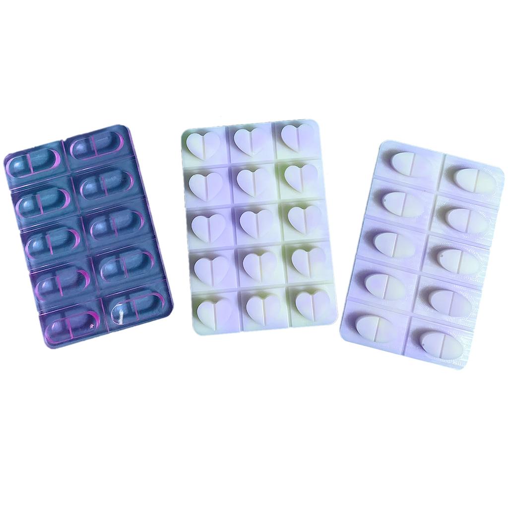 Персонализированные формы для таблеток, капсул, формы для изготовления лекарств, многоразовые силиконовые формы для литья, универсальные формы для таблеток лекарств