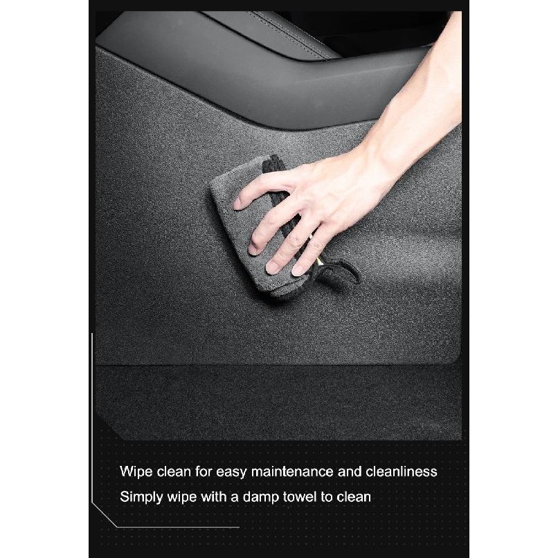 For Tesla Model Y Juniper Center Console Side Anti Kick Mats Model Y 2025 Full Cover Pad Rear Seat Kick Protection Mat TPE Cover