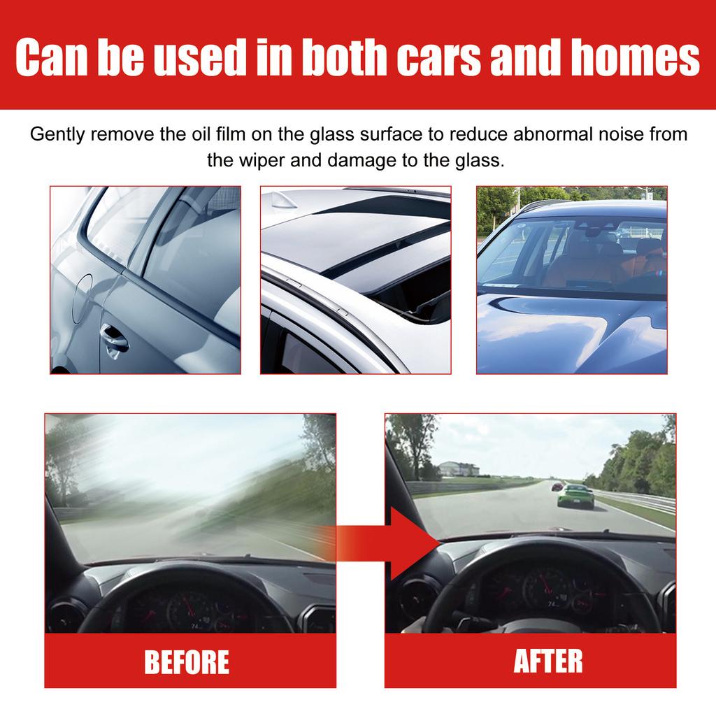 Концентрированное средство для очистки масляной пленки Rayhong для удаления масляных пятен и непромокаемых лобовых стекол автомобиля. Мощное средство для удаления пятен и защиты от запотевания.