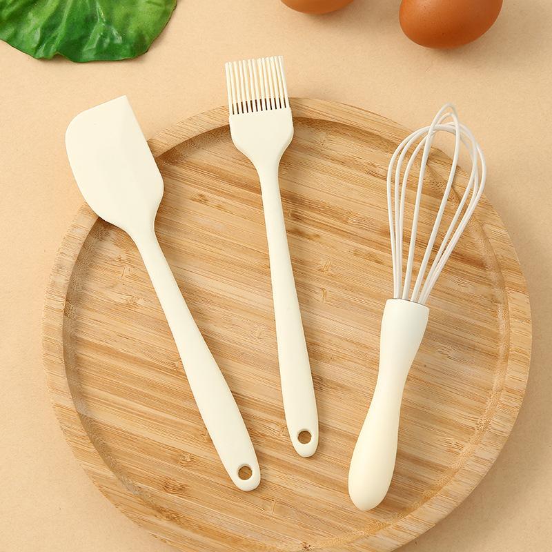 Силиконовый набор для выпечки, лопатка для крема, скребок, кухонный венчик для яиц, щетка для масла для барбекю, гаджет для кухни