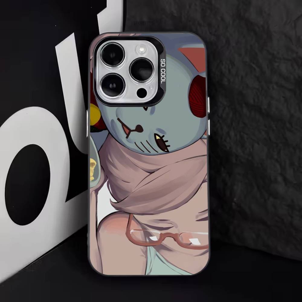 Смешной чехол для телефона 'Турбо-кот Бабушка' для iPhone 17,16,15,14,13,12,11, Pro, Max, Plus, E, Air, Mini Черный ТПУ Чехол