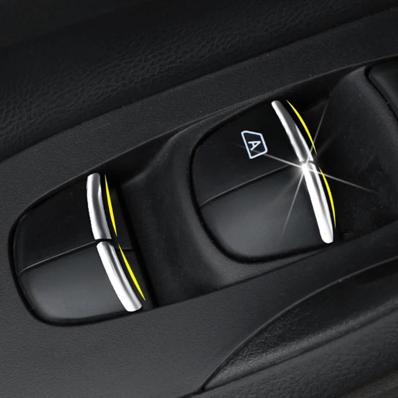 Декоративная наклейка на кнопку подъемника дверного стекла для Renault Koleos Samsung QM6 2016-2023