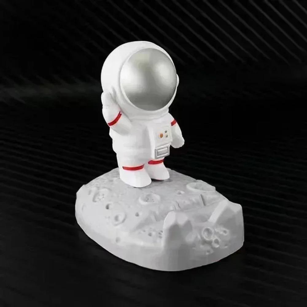 Универсальная подставка для мобильного телефона на тему космонавтов, Плоская кровать, Декоративная рамка, Креативная ленивая подставка для украшения автомобиля