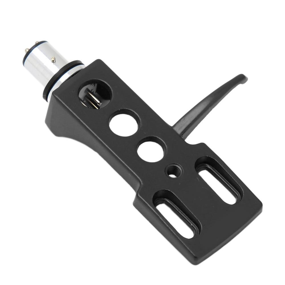 4 Connection Wires Vinyl Stylus Holder Aluminium Alloy Turntable Headshell Mount For DJ Use