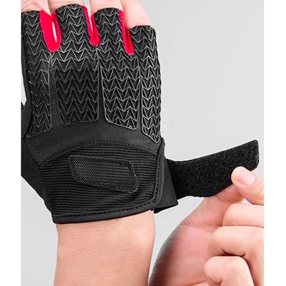 Rockbros S169Br S Cycling Gloves With Gel Inserts - Black And Red